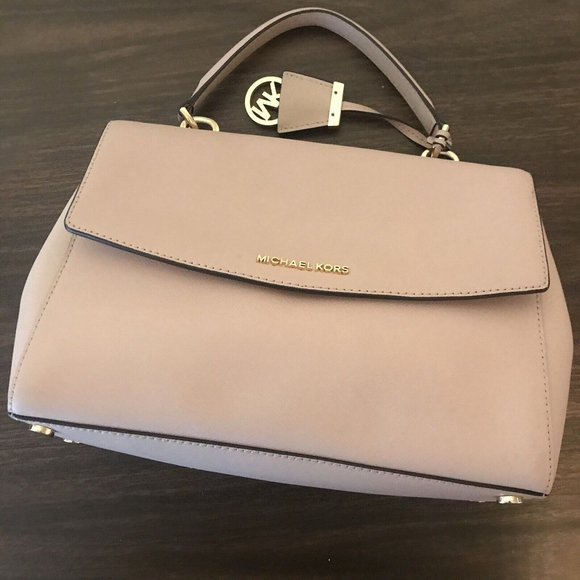 Michael Kors Jet Set Medium Crossbody Leather Handbag - Picture 1 of 13